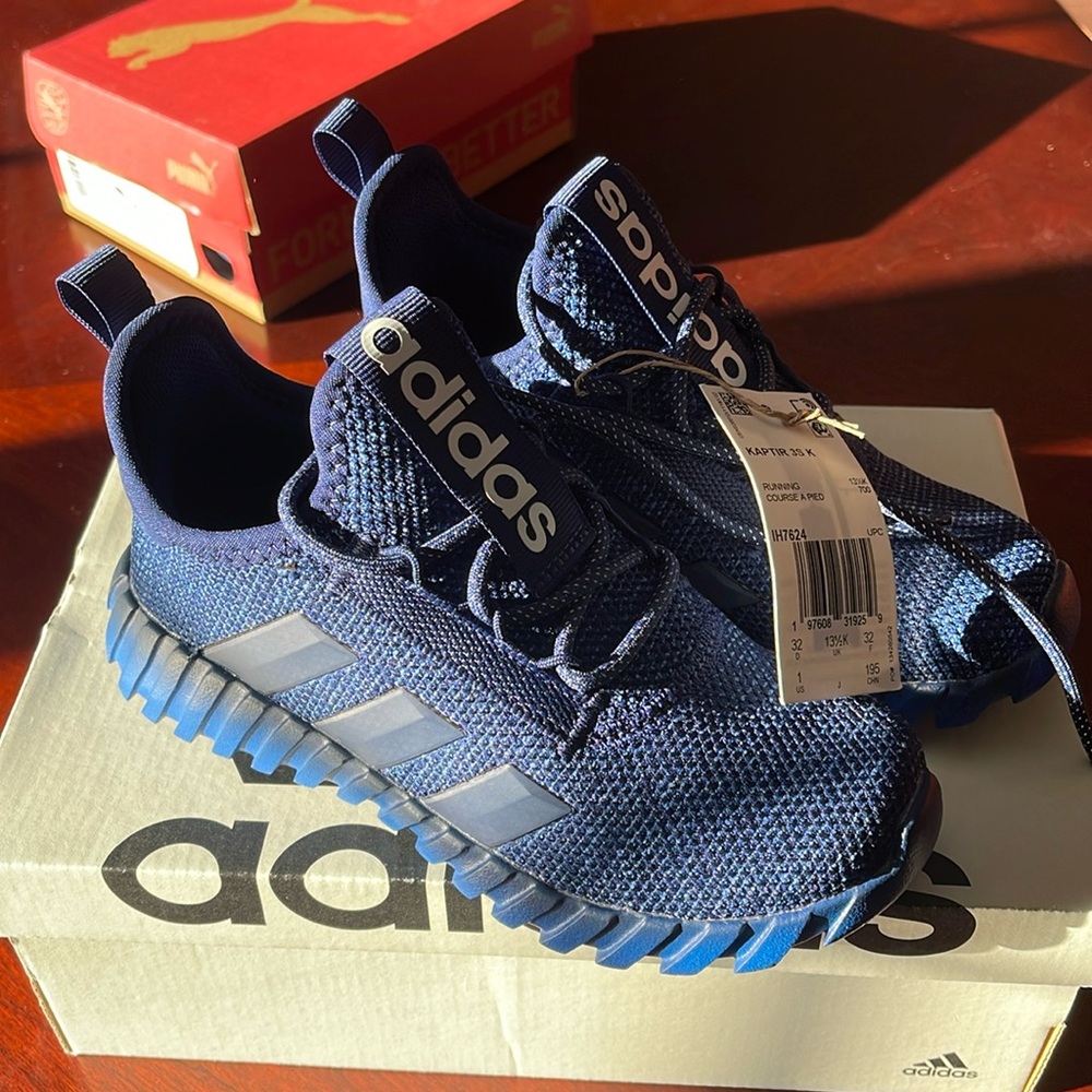 Youth Size 1 Adidas Shoes